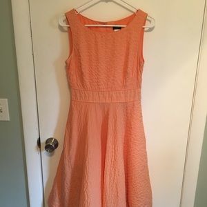 JCrew peach dress size 4